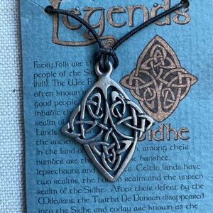 New Celtic Legends Sidhe Pewter Necklace